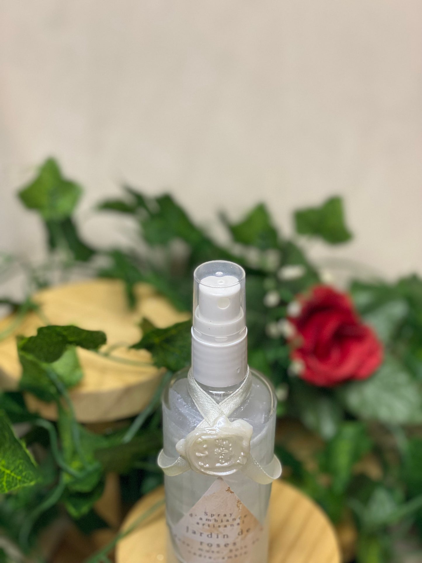 Spray d'ambiance artisanal ' Jardin de roses '