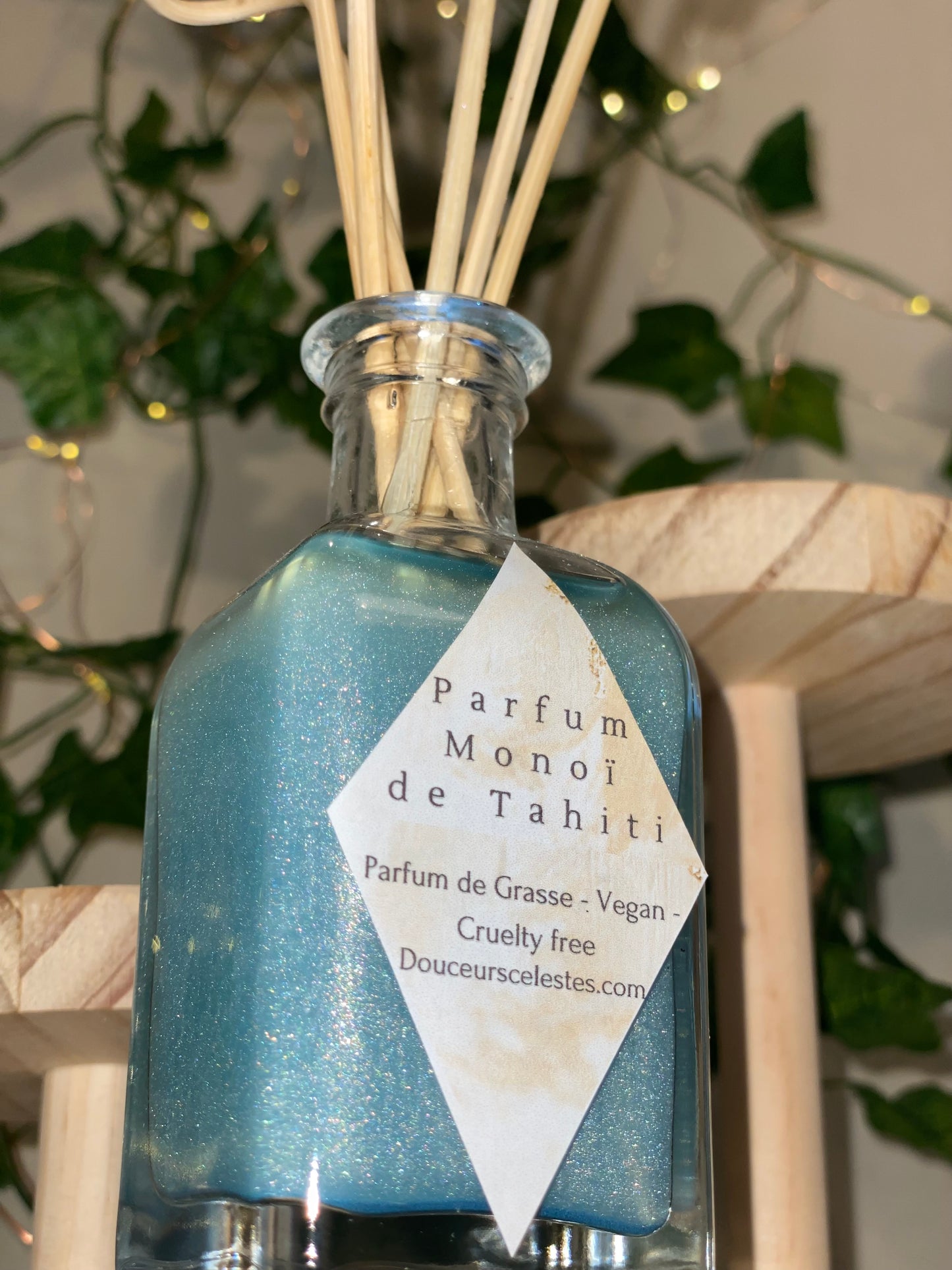 Diffuseur à tiges artisanale parfum monoï de Tahiti