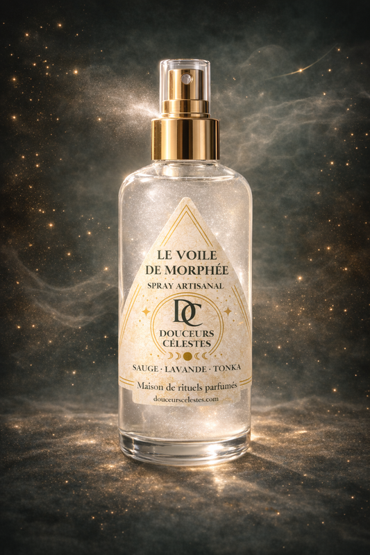 Spray artisanal Voile de Morphée pafum lavande spécial sommeil