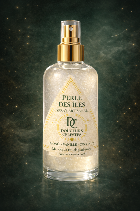 Spray artisanal Perle des Îles parfum monoï