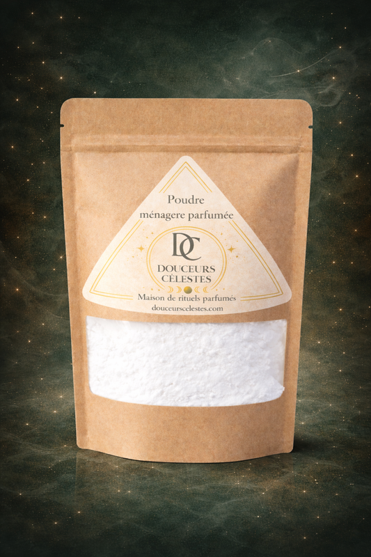 Poudre ménagère parfumée artisanale